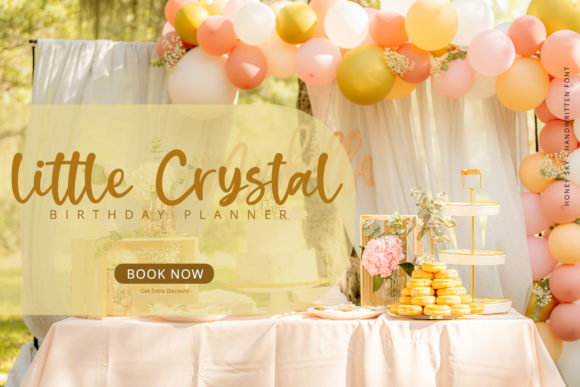 Honey Sky Font PNG with transparent background - Preview 3