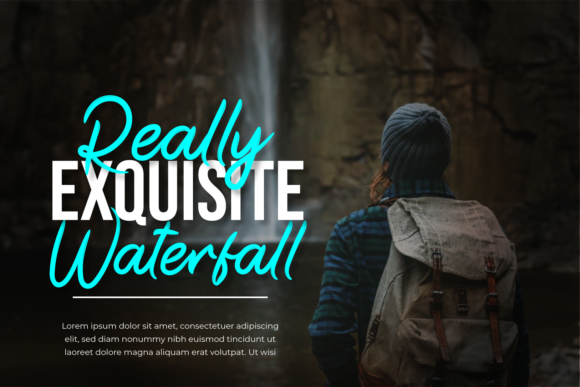 Kamelia Font PNG with transparent background - Preview 6