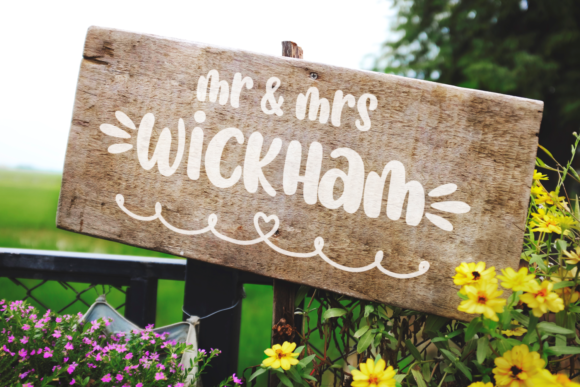 My Sweet Farmhouse Font PNG with transparent background - Preview 2
