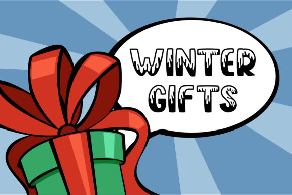 Rainy Snow Font font preview - 4