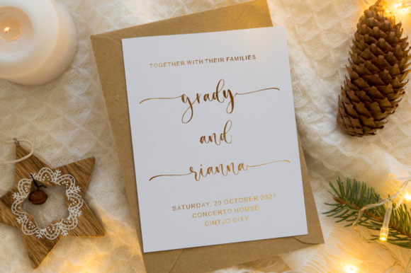 Secret Winter Font PNG with transparent background - Preview 5