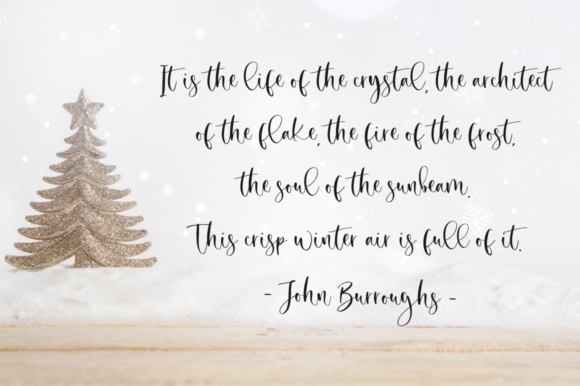 Secret Winter Font PNG with transparent background - Preview 6