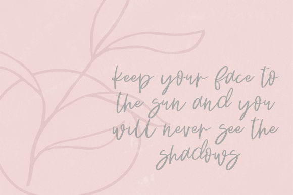 Afterglows Font - Preview 4