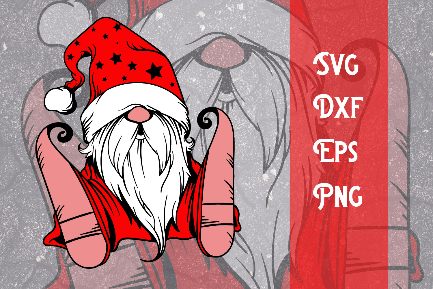Christmas Gnome Svg Cut File Graphic Graphic by dadan_pm · Creative Fabrica