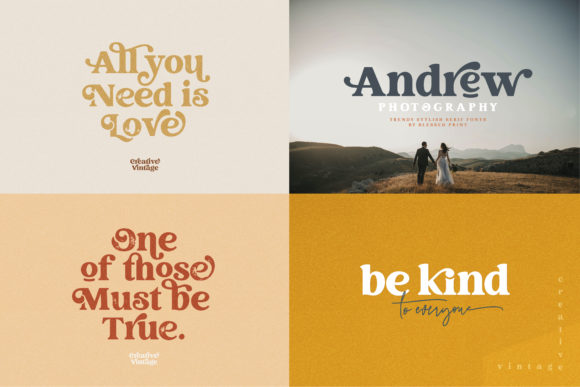 Creative Vintage Font - Preview 3