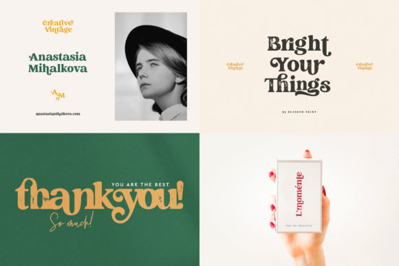 Creative Vintage Font - Preview 5