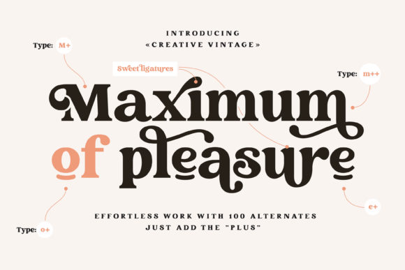 Creative Vintage Font - Preview 6