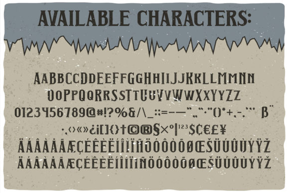 Fast Food Font PNG with transparent background - Preview 1