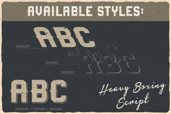 Heavy Boxing Font - Preview 3