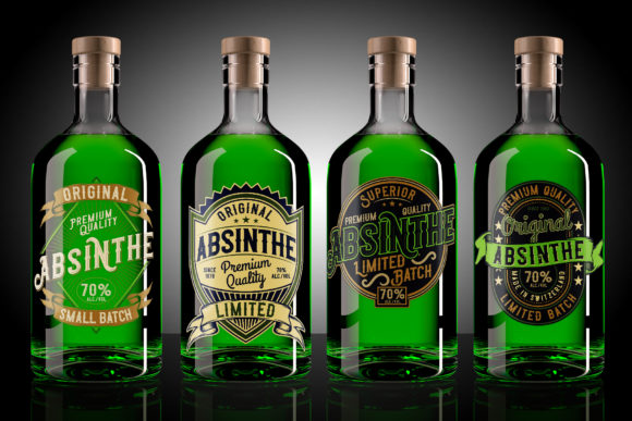 Original Absinthe Font PNG with transparent background - Preview 5