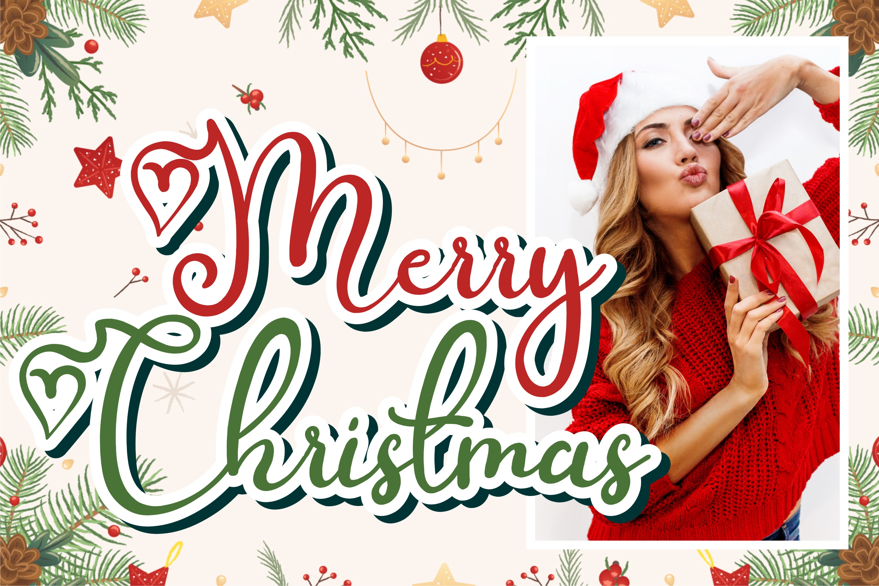 Sunday Christmas Font - photo 2