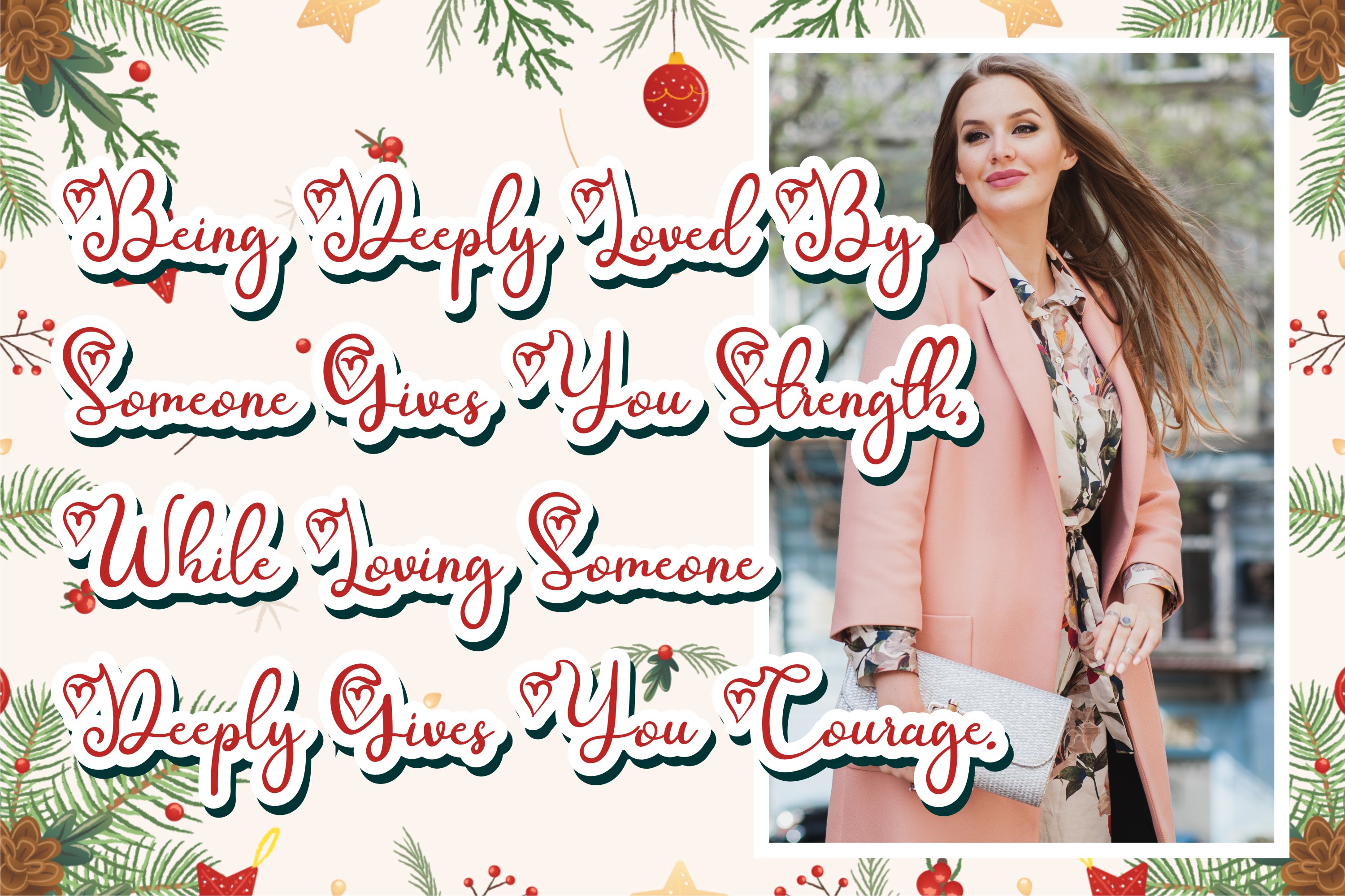 Sunday Christmas Font - photo 9