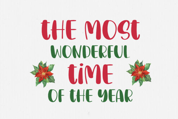 Christmas Decorations Font Font - Preview 5