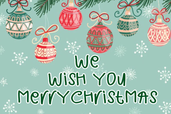 Dear Santa Claus Font - Preview 1