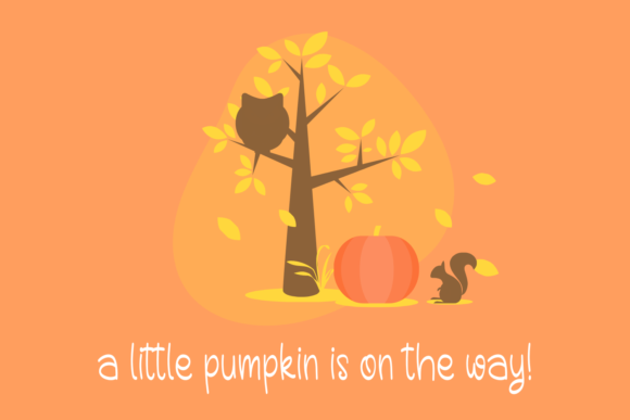 Farmhouse Winter Font PNG with transparent background - Preview 1
