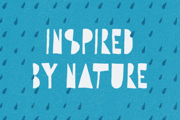 Hippo in the Woods Font PNG with transparent background - Preview 1