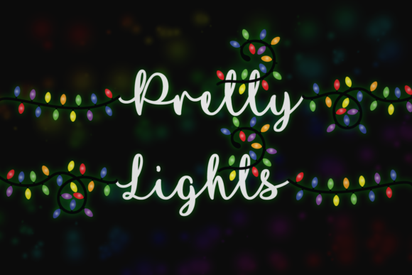 I Love Glittermas Font PNG with transparent background - Preview 3