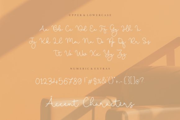 Miracle Sunrise Font PNG with transparent background - Preview 5
