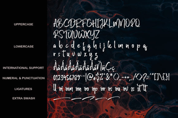 Mordibella Font PNG with transparent background - Preview 6