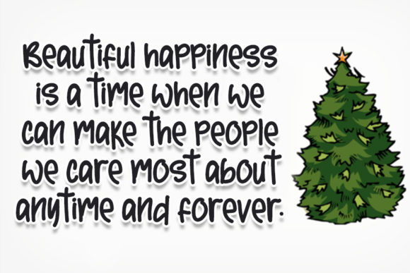 Christmas Party Font - Preview 3