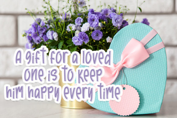 Creative Store Font PNG with transparent background - Preview 3