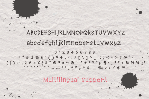 Great Ink Font - Preview 2