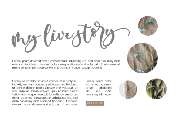 Hillary Font PNG with transparent background - Preview 3