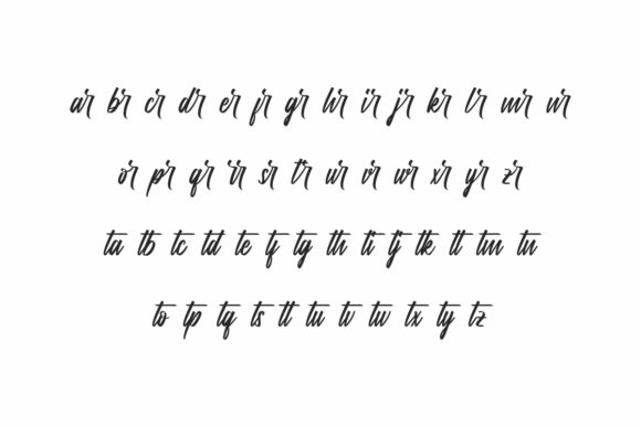 Kingwater Font PNG with transparent background - Preview 6