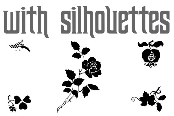 Nature Breathe Font PNG with transparent background - Preview 4