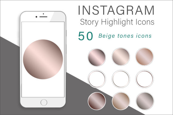 Beige Tones Instagram Highlights Icons - Digital