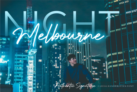 Authentic Signature Font - Preview 4