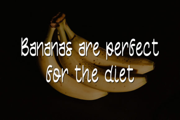 Banana Cheese Font - Preview 2