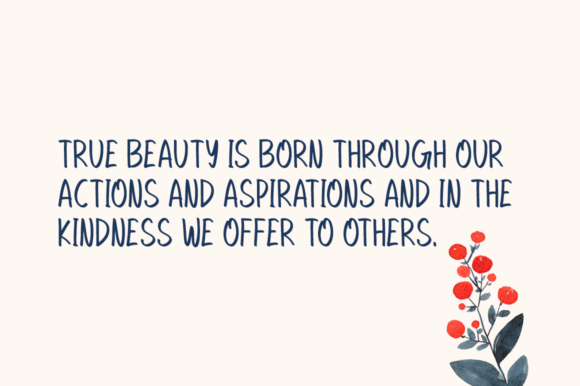 Be Kind Font - Preview 3