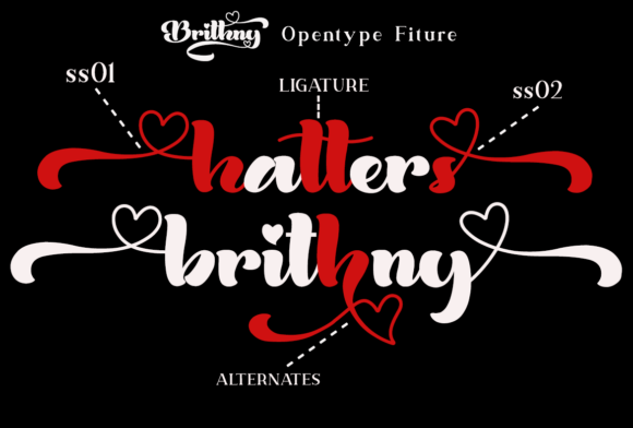 Brithny Font - Preview 6