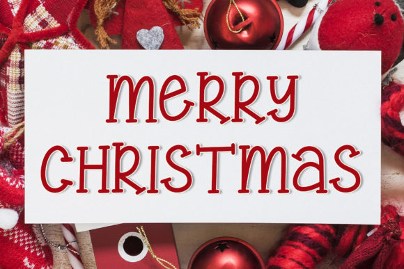 Christmas Monogram Font - Preview 4