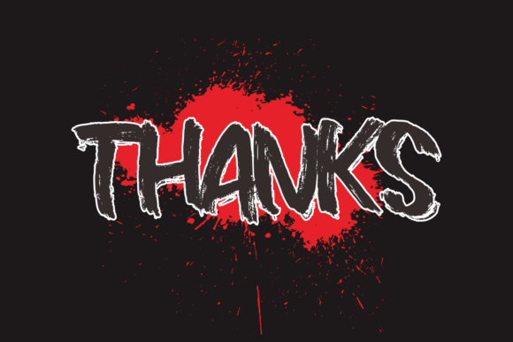 Deadly Finisher Font - Preview 4