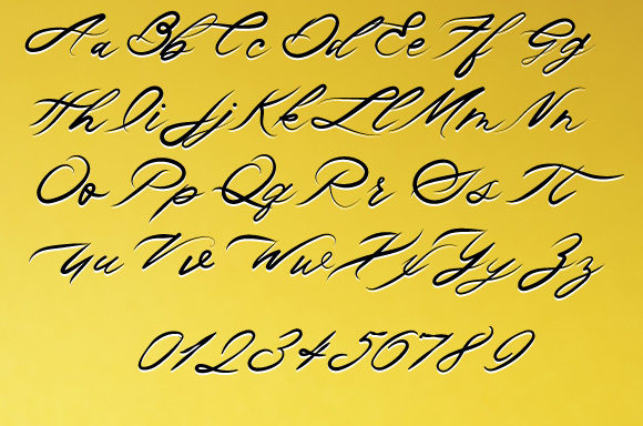 Granitto Font PNG with transparent background - Preview 4