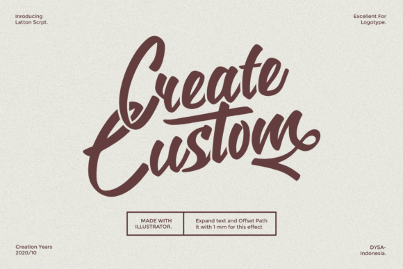 Latton Font PNG with transparent background - Preview 1