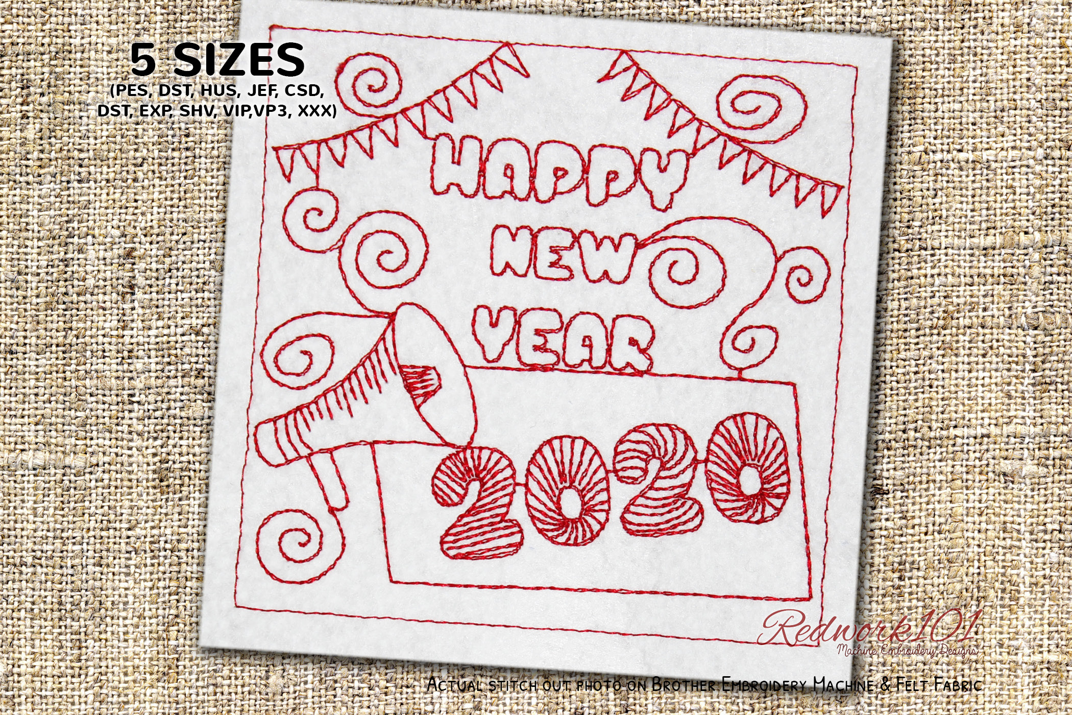 New Year Announcement by Loudspeaker