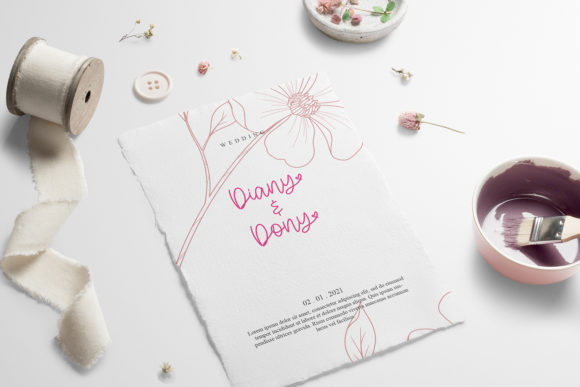 Pink Miracle Font PNG with transparent background - Preview 5