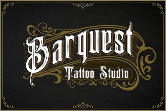 Rothest Font PNG with transparent background - Preview 1