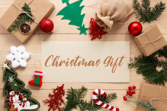 Santa & Christmas Font PNG with transparent background - Preview 5
