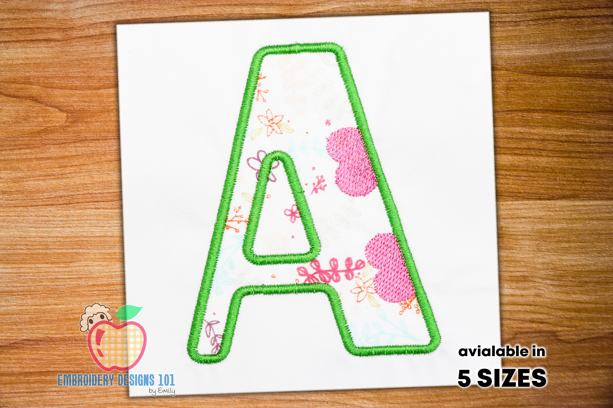 Applique Love Letter a