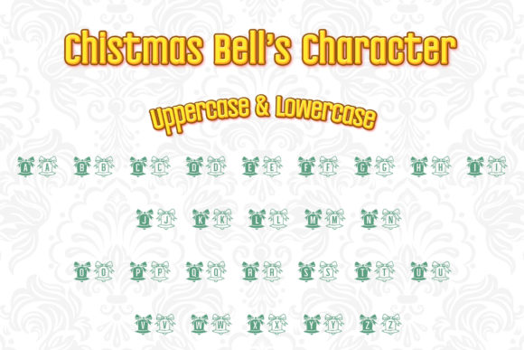 Christmas Bell Font - Preview 1
