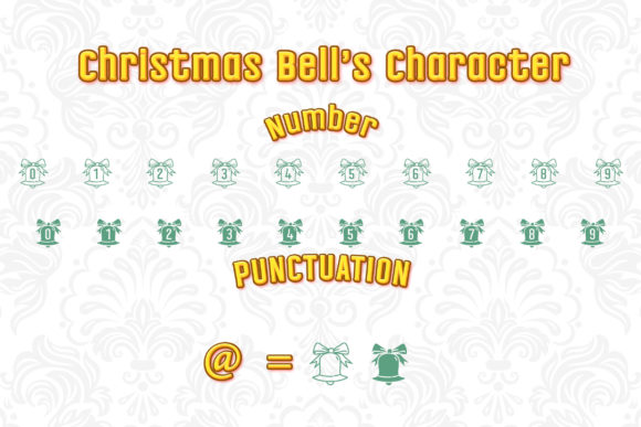 Christmas Bell Font - Preview 2