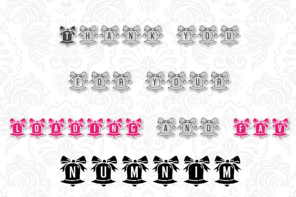 Christmas Bell Font - Preview 3