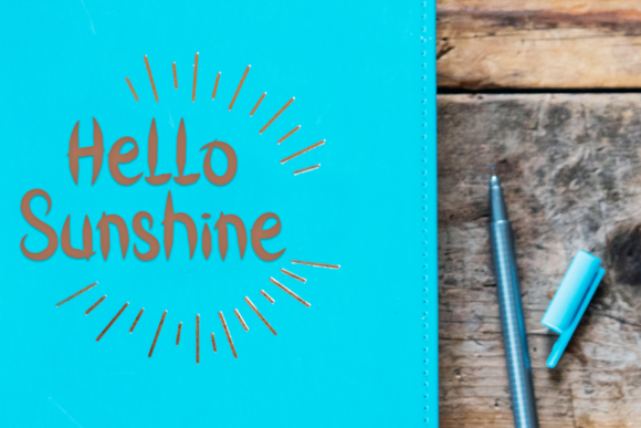 Honny Sky Font PNG with transparent background - Preview 1