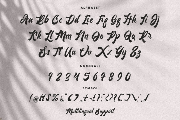 Lantenia Font PNG with transparent background - Preview 1