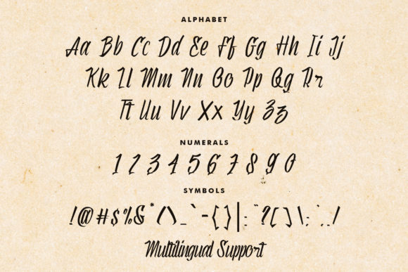 Munich Font font preview - 1