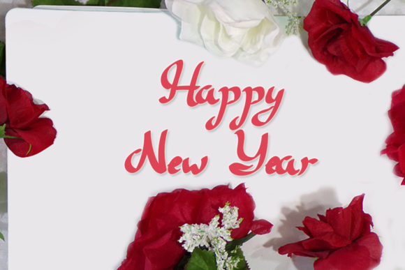 New December Font PNG with transparent background - Preview 2